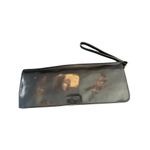 Anne Klein  Women's Black Patent Leather Wristlet Clutch Bag Y2K 2000s Photo 5