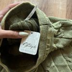 Free People NWT Isle Of Sky Cable Shorts olive green - XS Photo 5