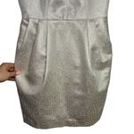 Revolve  Club Monaco Lanna Dress in Silver Jacquard Mini Dress 00 XXS Photo 3