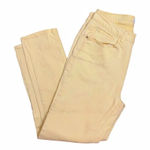 Kensie ‎ Pastel Yellow Denim Stretch Cropped Jeans - Size 8 Photo 0