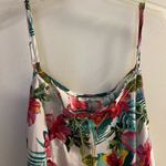 Speed Control New York Womens Midi Dress XL 1X Floral Necklace Attached Pink Photo 1