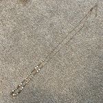 Gold chain with pearls, whites, and gemstone bead necklace White Photo 3