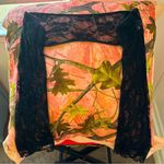 y2k coquette black lace bolero shrug with flare bell sleeves Size XS Photo 2