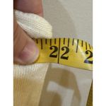 Bianco & Blu Butter Yellow Short‎ Sleeve Sweater Wool Cashmere Blend Size Large Photo 6