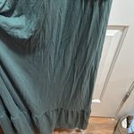 Old Navy Old Navy Sage Green Halter Maxi Dress | Tiered Skirt | Size Small Photo 3