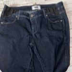 Paige Blue Ultra Skinny Verdugo Straight Leg Jeans Classic Denim Photo 1