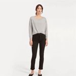 Everlane  Gray Scoop Neck Knit Sweater Size XS Photo 8