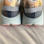Hoka  Rincon 2 Women US 9 Orange Navy Gray Trail Hiking Running Shoes Photo 4