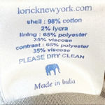 Lorick Dress Pleated Gray Navy Career Size 2‎ Gossip Girl Professional Lawyer Photo 3