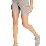Eddie Bauer  Ladies' 4” Summer Trail Stretch Beige Cargo Shorts 4 Photo 0
