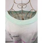 Wildfox  Monday Cry Eat Sleep Graphic  Sweatshirt Womens Size XS Green Photo 10