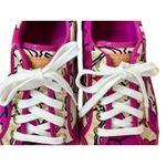 Coach  Barrett Q675 Poppy Pink Petal Leather Sneakers 7B Floral Y2K‎ Quiet Luxury Photo 8