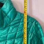 The North Face  Green Blue Emerald Thermoball Puffer Jacket Coat Women's size XS Photo 7