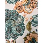 Chico's  WOMEN'S SIZE 0 ANKLE LENGTH STRETCH WHITE FLORAL PANTS WITH POCKETS Photo 6