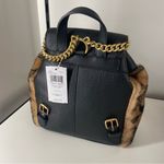 Coach X Jennifer Lopez Pennie Backpack 22 In Signature Shearling Photo 2