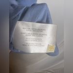 Gap  Women's Eyelet Flutter Short Sleeve Top Scoop Neck Blue Shirt Size S Photo 6