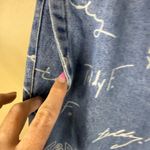 Teddy Fresh  All Over‎ Print 2XL Denim Joggers Graffiti Drawstring Waist Pants Photo 4