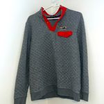 Patagonia organic cotton quilt snap t-pullover drifter grey/coral sz M Photo 0