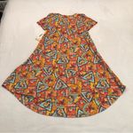 LuLaRoe Disney Carly Multicolor Dress Little Mermaid Ariel Sebastian Women’s XXS Photo 5
