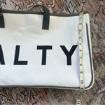 Santa Barbara Design Studio NWT SALTY White Black and Gray Canvas Tote Bag Photo 9