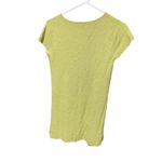 Eileen Fisher  Wool Tunic Blouse Green‎ Size XS V-Neck Photo 2