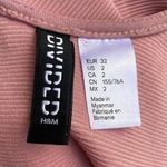 Divided  H&M‎ Ribbed Pink Dress Photo 3