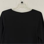 H&M NEW  Lace V-Neck Long Sleeve Blouse Women’s L Black Photo 8