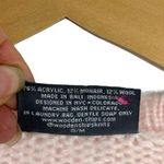 Wooden Ships Caprice Angel Knit Sweater Pink Sapphire Mohair Wool Slouchy Medium Photo 6