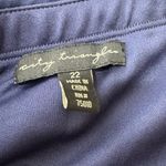 City Triangles Formal Dress Blue Jeweled Rhinestone Sweetheart Neck Size 22 NWT Photo 2