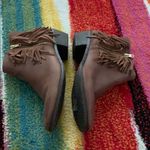 Anthropologie  Klub Nico Brown Leather Fringe Boots Photo 4