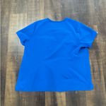 FIGS  Royal Blue Catarina One-Pocket Scrub Top Size 3XL Photo 3