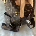 None Women’s Travel Fashion Backpack Brown Photo 5