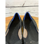 Women's Rothy's Black White Polka Dot The Point Flats Size 10.5 Photo 7