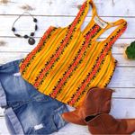 Free People  X Jen’s Pirate Booty size small boho gorgeous tank top Photo 2