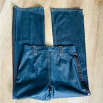 Gucci Women's flare stretch dark wash denim size 40 (4) Photo 3