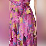 Tanya Taylor  100% Silk Printed Dita Dress Rent the runway preloved 6 $645 Photo 2