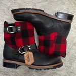 Woolrich Black and Red Women’s Balt Buffalo Plaid Boots Size 8.5 US Photo 8