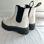 Dr. Martens  2976‎ Quad Platform Chelsea Boots White Leather Women's US 7 EU 38 Photo 8