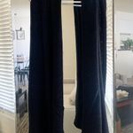 H&M Dark Navy Sweater-like Material Long Scarf Photo 1