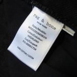 Rag and Bone NWT Dre in Highland Black Low Rise Slim Boyfriend Stretch Jeans 28 Photo 4
