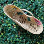 Roller Rabbit  Multicolor Boho Straw Bag Medium Size Photo 8