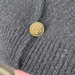 Parkhurst Canada Black Lambswool Angora Cardigan‎ Sweater Goldtone Button… Size L Photo 6
