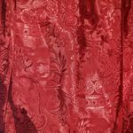 Victoria's Secret Vintage  small gold label red night gown fit and flare Photo 2