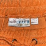 Belle Beach by Kim Gravel Size 1X Orange Drawstring Poolside Terry Cloth Skirt Photo 2