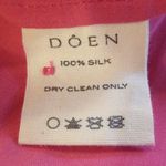 πDOENπ Everest Dress ~ Camilia Long Sleeve 100% Silk Cottagecore Small S NWT Pink Photo 15