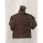 Obermeyer  Men's Full Zip Size‎ Brown Faux Fur Hoodie Size M Photo 4
