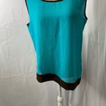 Saddle River Ranch Wear large sheer blouse Blue Photo 3