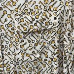 Chico's Chico’s Women’s Button Down Long Sleeve Dress Shirt Golden Print All over Sz 1 Photo 5