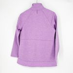 L.L.Bean FlexForward 1/2 Zip Quilted Pullover S Purple Photo 2