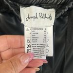 Joseph Ribkoff  Black Faux Leather Joggers Photo 8